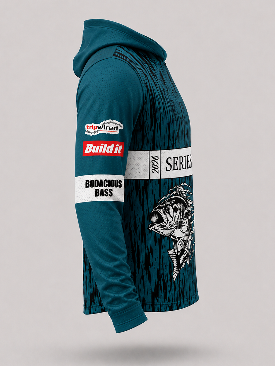 Fishing Hoodies side view